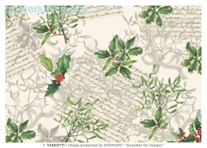 Geschenkpapier Weihnachtserinnerungen (Grafiche Tassotti)