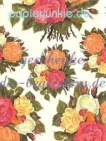 Geschenkpapier Rosenbouquet (Grafiche Tassotti)